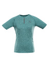 ALPINE PRO Dámský rychleschnoucí cyklistický dres ALPINE PRO GERETA 2 aqua sea