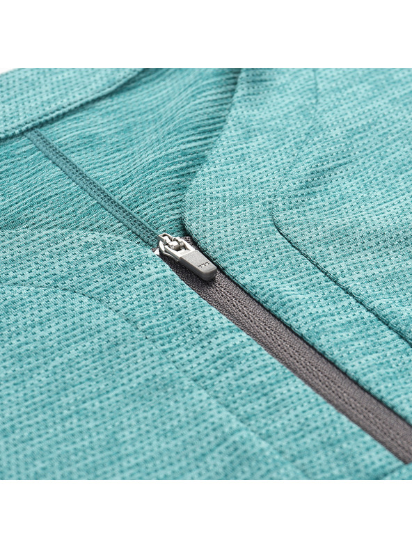 ALPINE PRO Dámský rychleschnoucí cyklistický dres ALPINE PRO GERETA 2 aqua sea