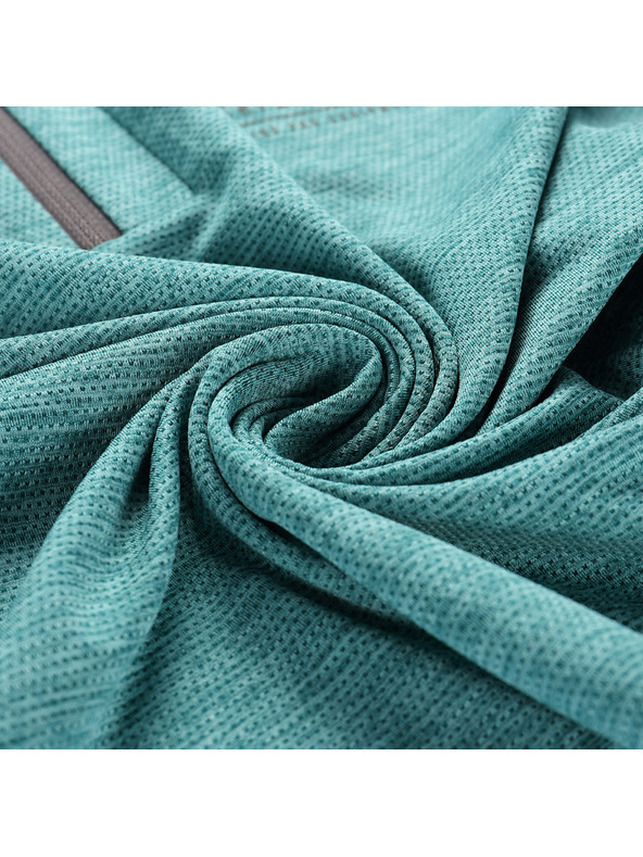 ALPINE PRO Dámský rychleschnoucí cyklistický dres ALPINE PRO GERETA 2 aqua sea