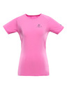 ALPINE PRO Dámské rychleschnoucí triko s cool dry ALPINE PRO BONDA 2 neon pink