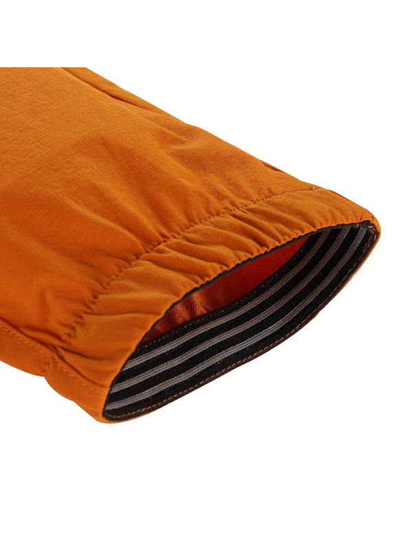 ALPINE PRO Dětské softshellové kalhoty ALPINE PRO AKANO autumn maple