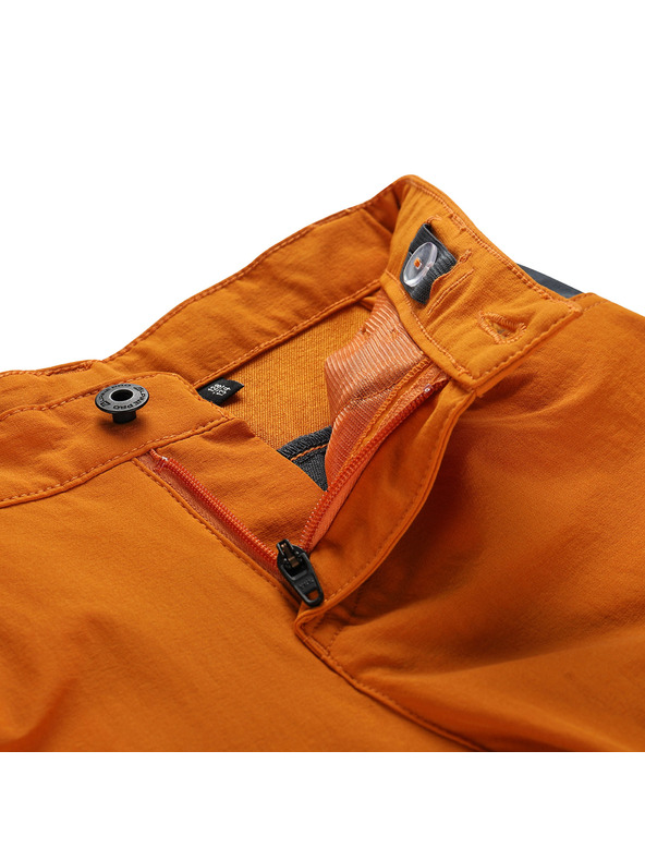 ALPINE PRO Dětské softshellové kalhoty ALPINE PRO AKANO autumn maple