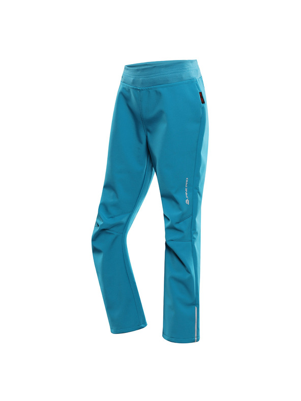 ALPINE PRO Dětské softshellové kalhoty ALPINE PRO ZORTO caribbean sea