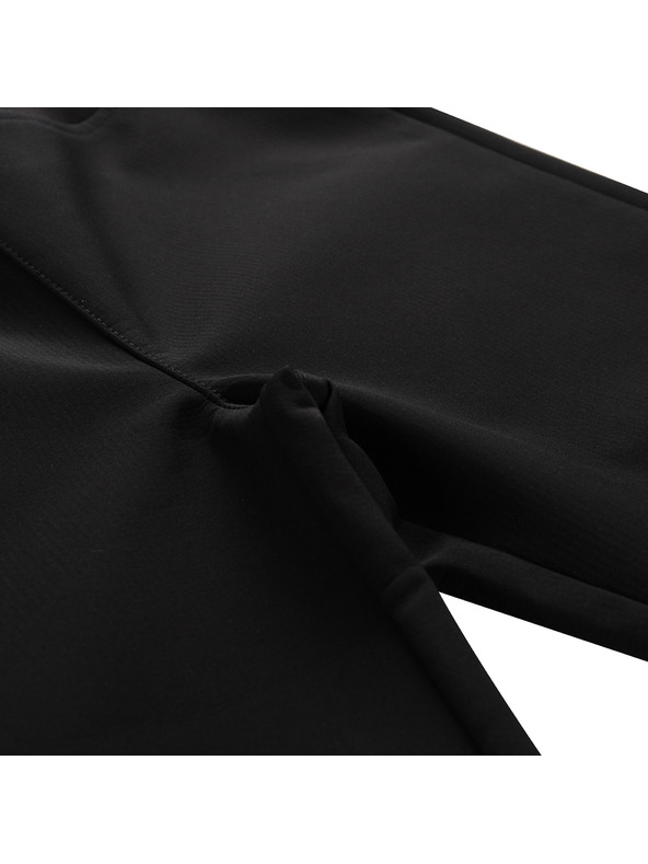 ALPINE PRO Dětské softshellové kalhoty ALPINE PRO ZORTO black
