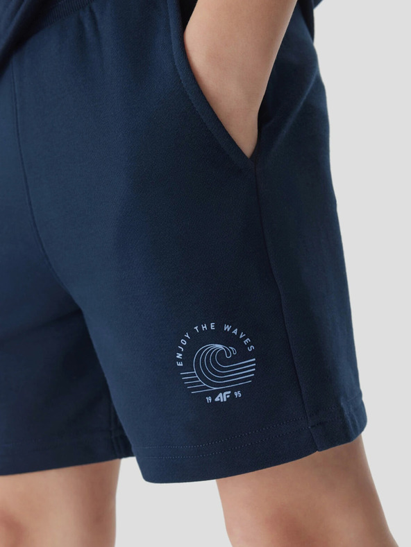 4F Chlapecké teplákové kraťasy 4F