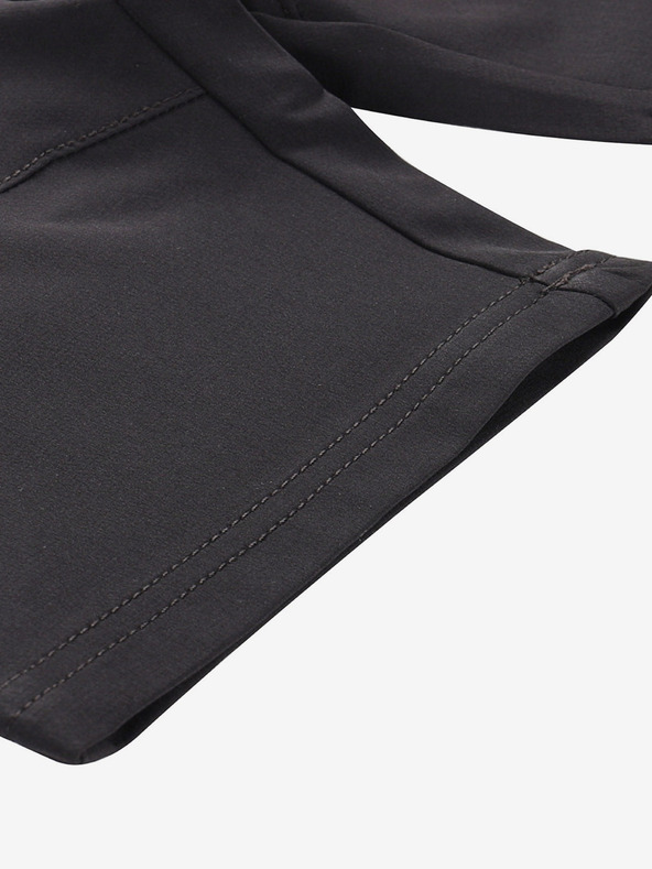 ALPINE PRO Dětské softshellové kraťasy ALPINE PRO BAKO černá