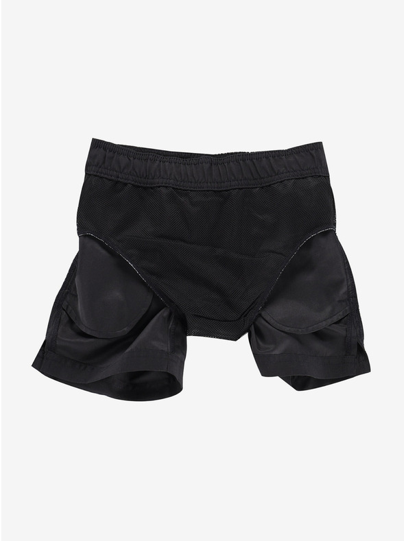 ALPINE PRO Černé klučičí kraťasy Alpine Pro QUILO