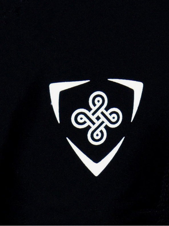 Kilpi Černé dětské cyklistické kraťasy Kilpi Pressure