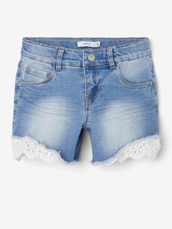name it Modré holčičí džínové kraťasy name it Salli