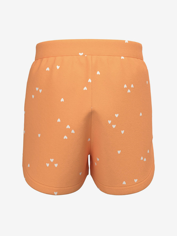 name it Oranžové holčičí vzorované kraťasy name it Henny