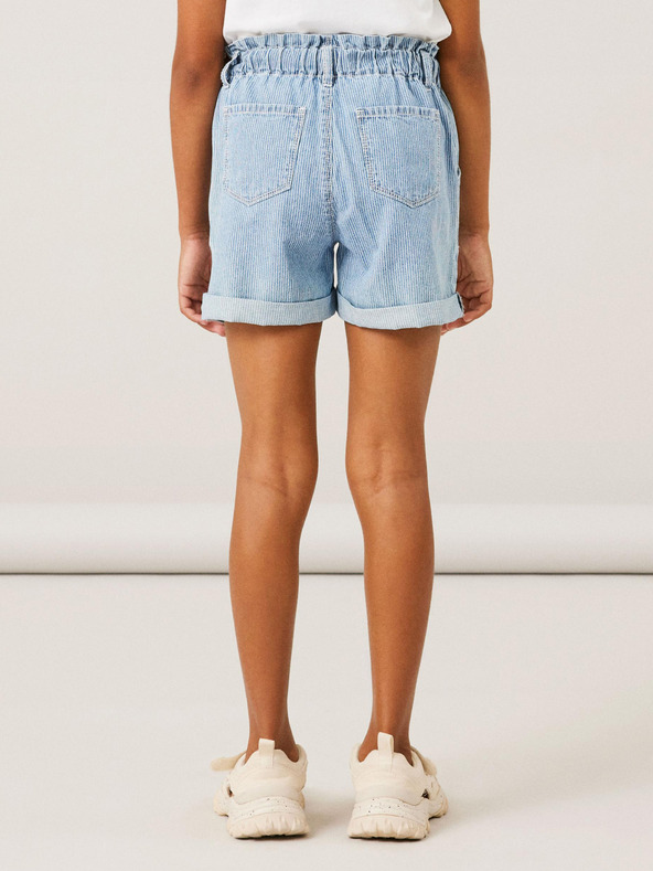 name it Světle modré holčičí džínové kraťasy name it Bella