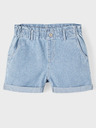 name it Světle modré holčičí džínové kraťasy name it Bella