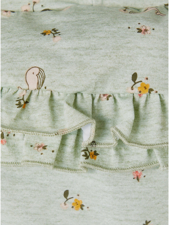 name it Zelené holčičí vzorované kraťasy name it Feline