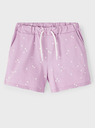 name it Světle fialové holčičí vzorované kraťasy name it Henny