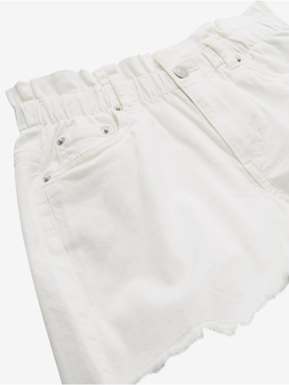 Tom Tailor Bílé holčičí džínové kraťasy Tom Tailor
