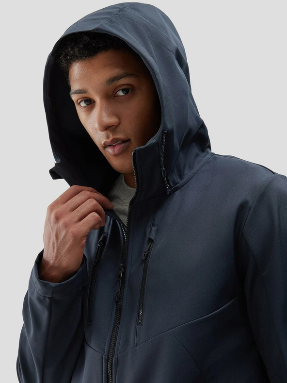 4F Pánská větruodolná bunda softshell membrána 8000 4F