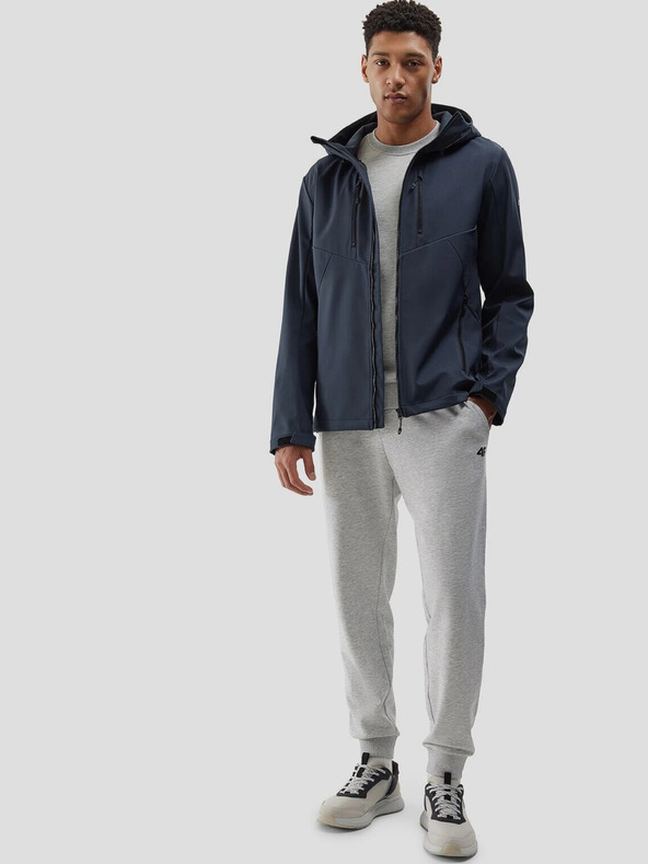 4F Pánská větruodolná bunda softshell membrána 8000 4F