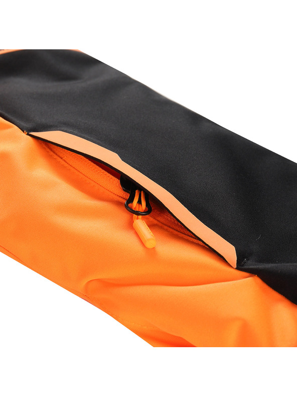 ALPINE PRO Pánská lyžařská bunda s membránou ptx snow ALPINE PRO DEAR neon shocking orange