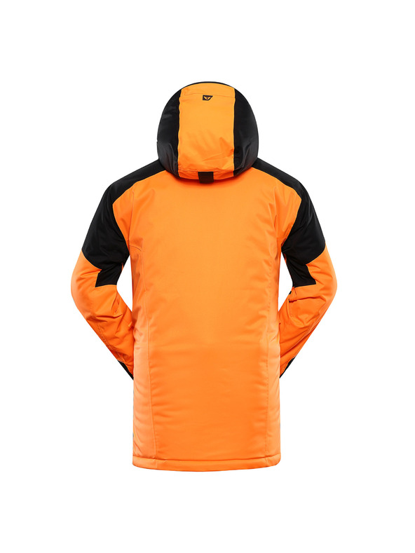 ALPINE PRO Pánská lyžařská bunda s membránou ptx snow ALPINE PRO DEAR neon shocking orange