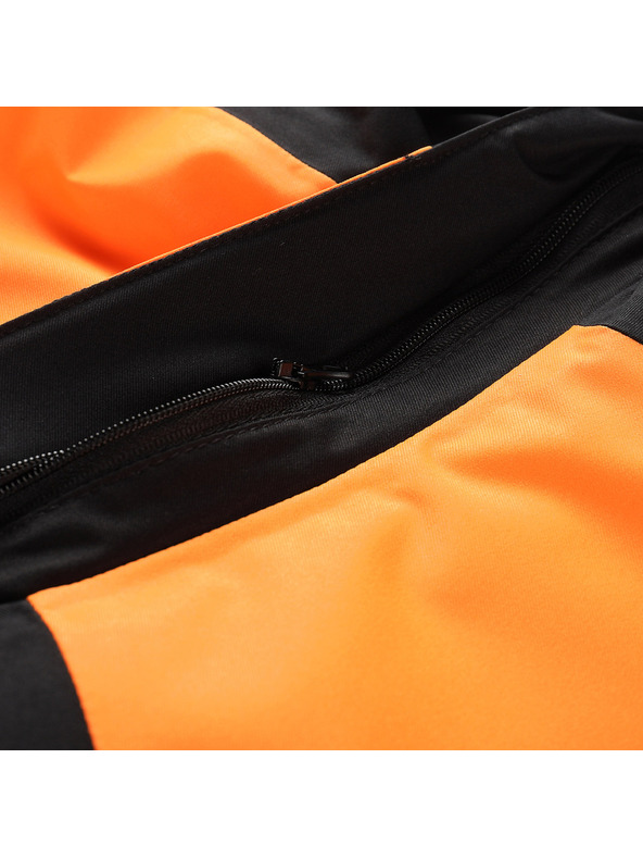 ALPINE PRO Pánská lyžařská bunda s membránou ptx snow ALPINE PRO DEAR neon shocking orange