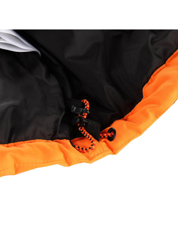 ALPINE PRO Pánská lyžařská bunda s membránou ptx snow ALPINE PRO DEAR neon shocking orange