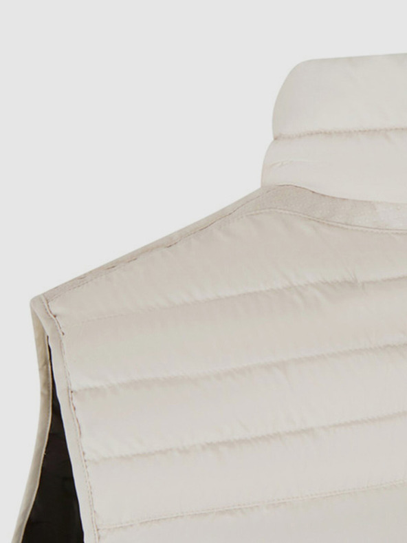 Geox Černá pánská péřová vesta Geox Kennet