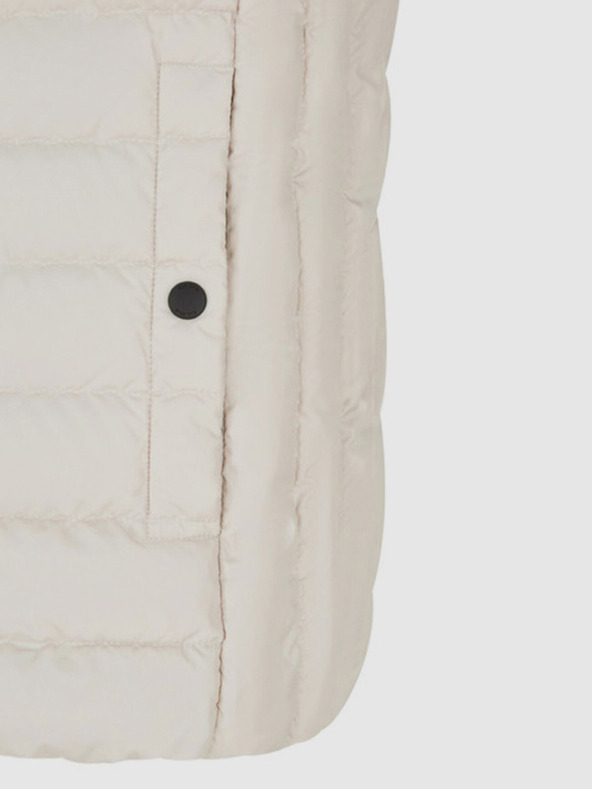 Geox Černá pánská péřová vesta Geox Kennet