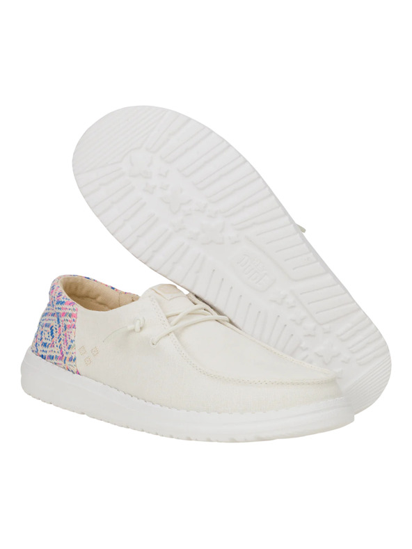 Hey Dude Dámské krémové mokasíny Hey Dude