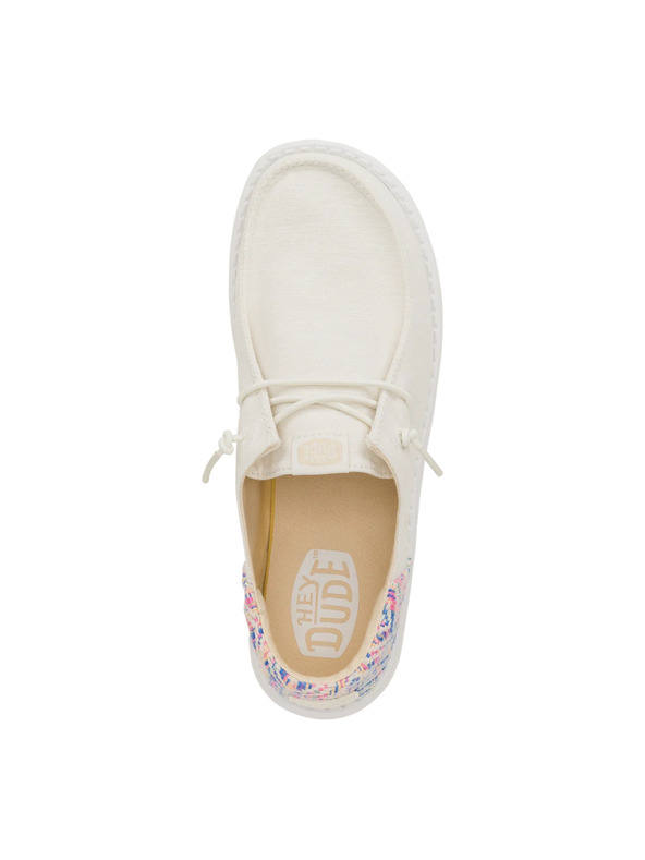 Hey Dude Dámské krémové mokasíny Hey Dude