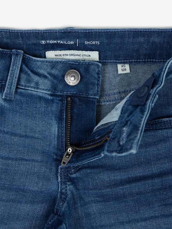 Tom Tailor Modré holčičí džínové kraťasy Tom Tailor