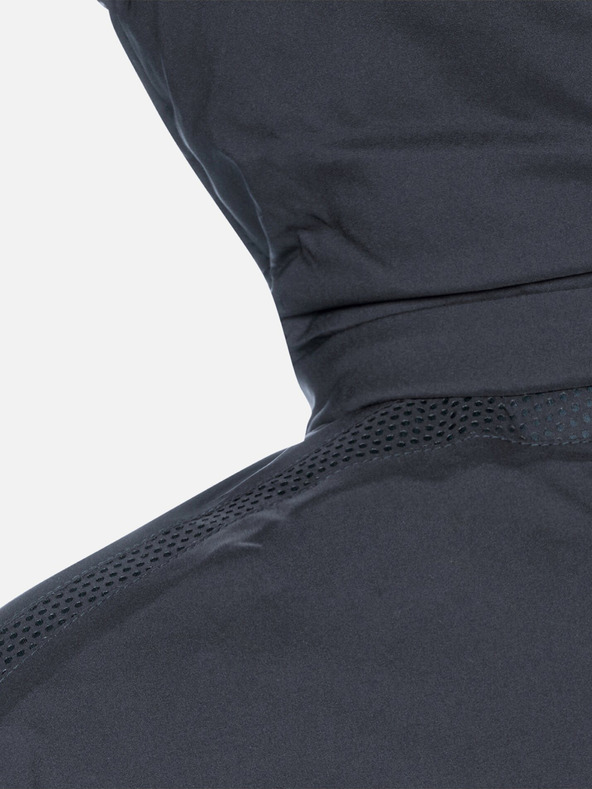 Geox Tmavě modrá pánská péřová bunda Geox Aurelio