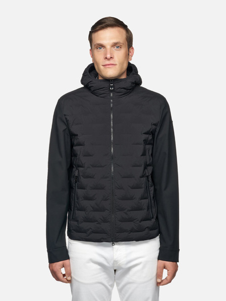 Geox Černá pánská bunda Geox Sapienza