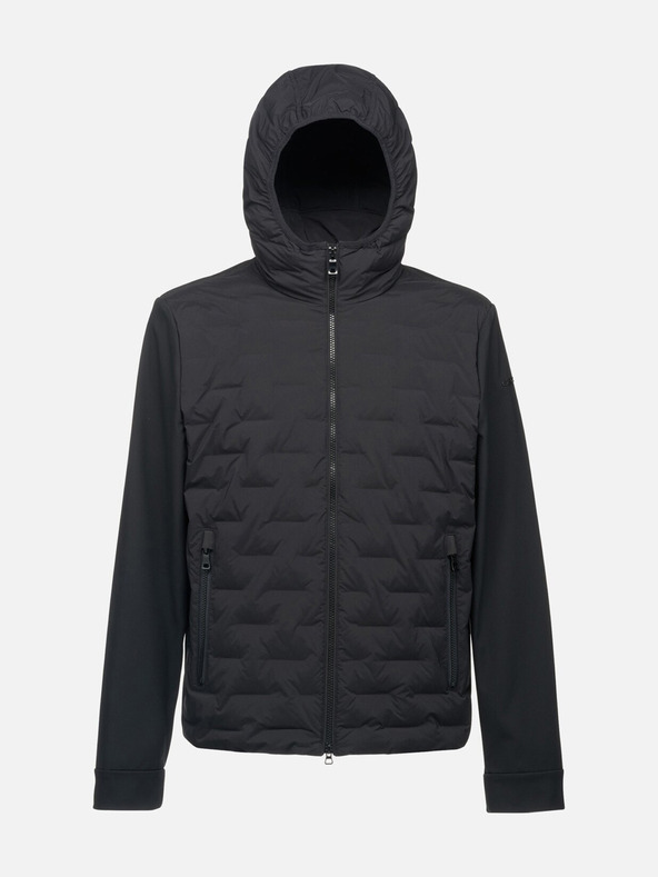 Geox Černá pánská bunda Geox Sapienza