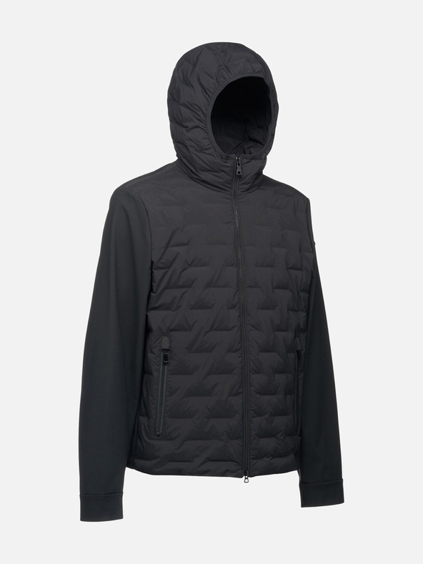 Geox Černá pánská bunda Geox Sapienza