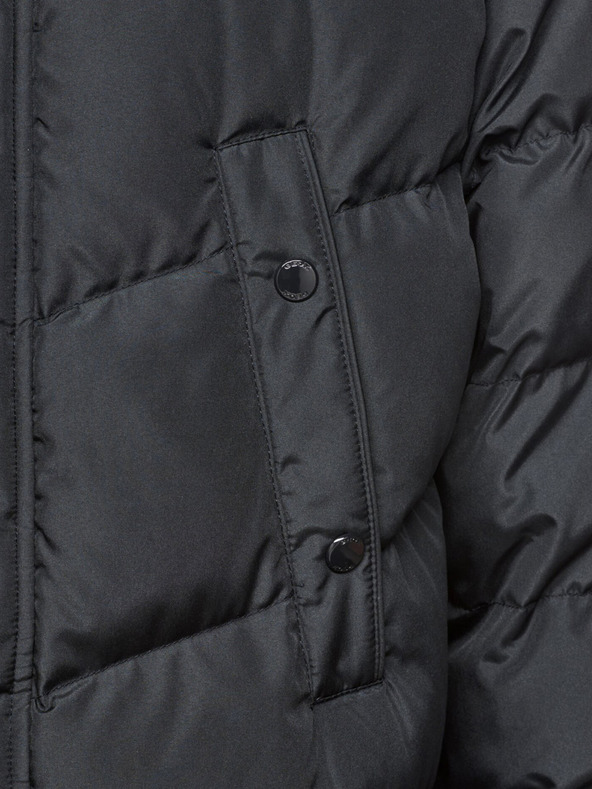 Geox Tmavě modrá pánská bunda Geox Leitan