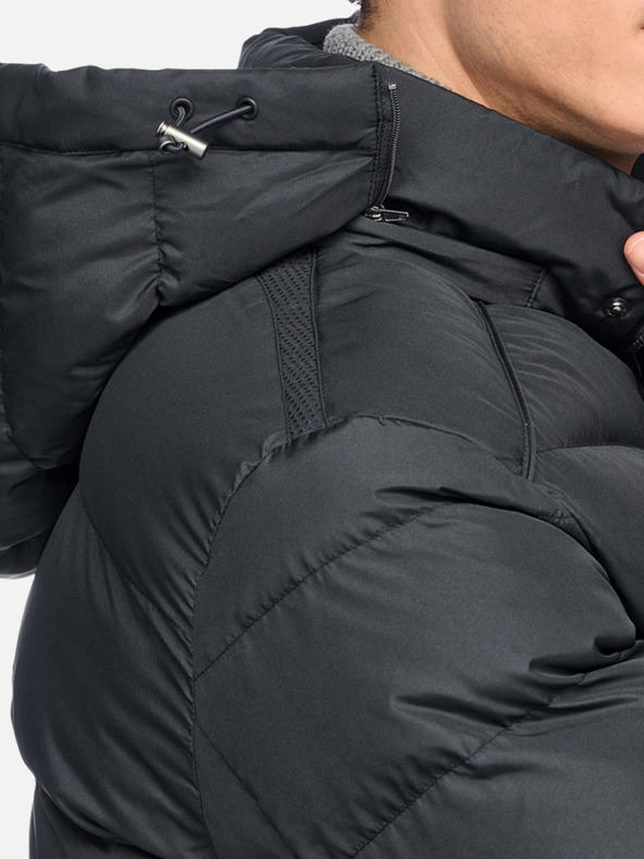 Geox Tmavě modrá pánská bunda Geox Leitan