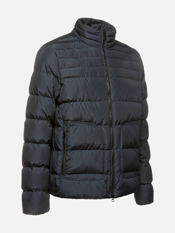 Geox Tmavě modrá pánská bunda Geox Magnete