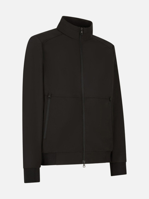 Geox Černá pánská péřová bunda Geox Spherica