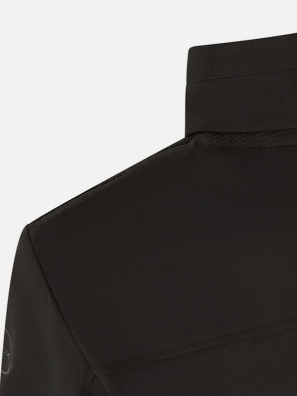 Geox Černá pánská péřová bunda Geox Spherica