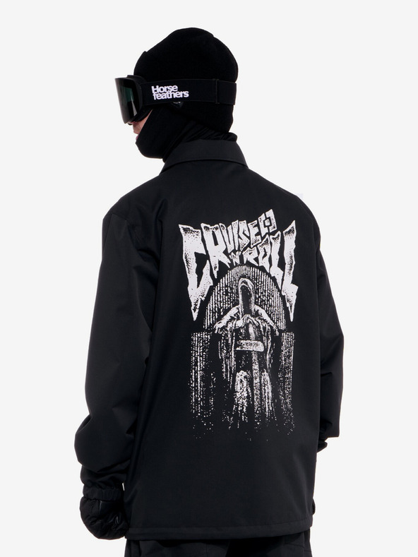 Horsefeathers Bunda Chuck Horsefeathers - černá