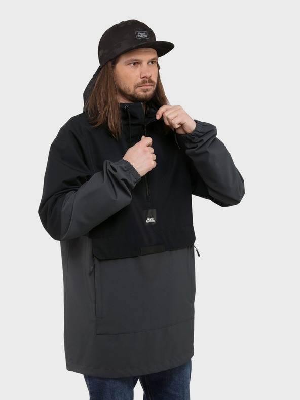 Horsefeathers Bunda Shaw - black/phantom velikost L HORSEFEATHERS