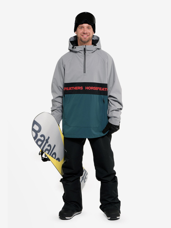 Horsefeathers Bunda Gordie Horsefeathers - šedá