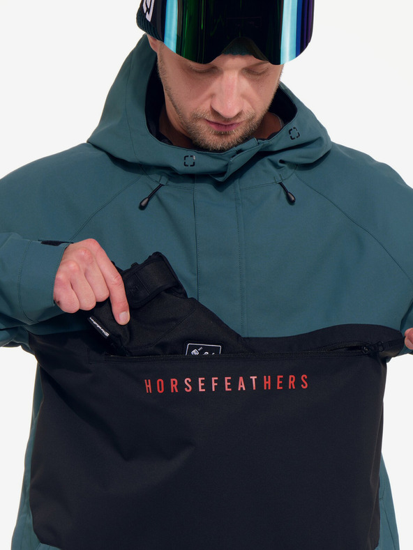 Horsefeathers Bunda Donnie Horsefeathers - černá