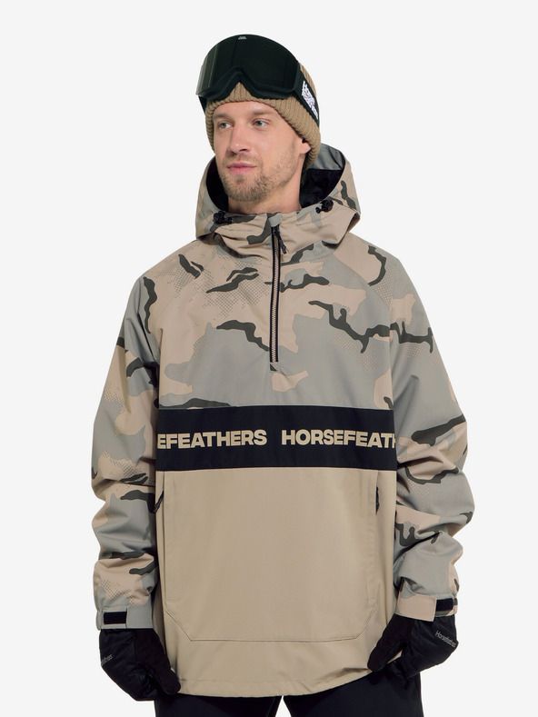 Horsefeathers Bunda Gordie Horsefeathers - béžová