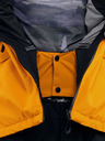Horsefeathers Nezateplená bunda Halen II - black/radiant yellow velikost L HORSEFEATHERS