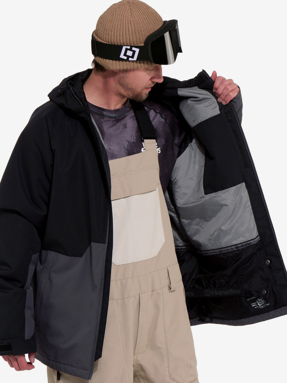 Horsefeathers Bunda Crown Horsefeathers - šedá