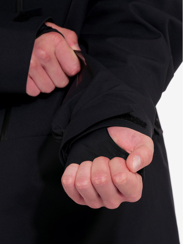 Horsefeathers 3-vrstvá bunda Terra - black velikost M Horsefeathers