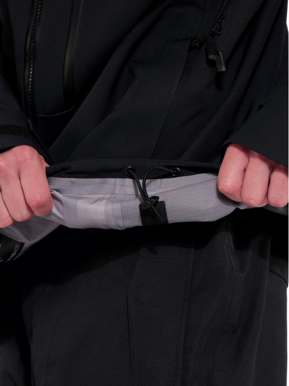 Horsefeathers 3-vrstvá bunda Terra - black velikost M Horsefeathers