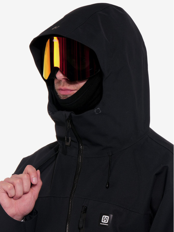 Horsefeathers 3-vrstvá bunda Terra - black velikost M Horsefeathers