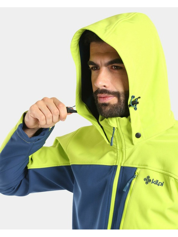 Kilpi Pánská softshellová bunda Kilpi RAVIO-M Světle zelená